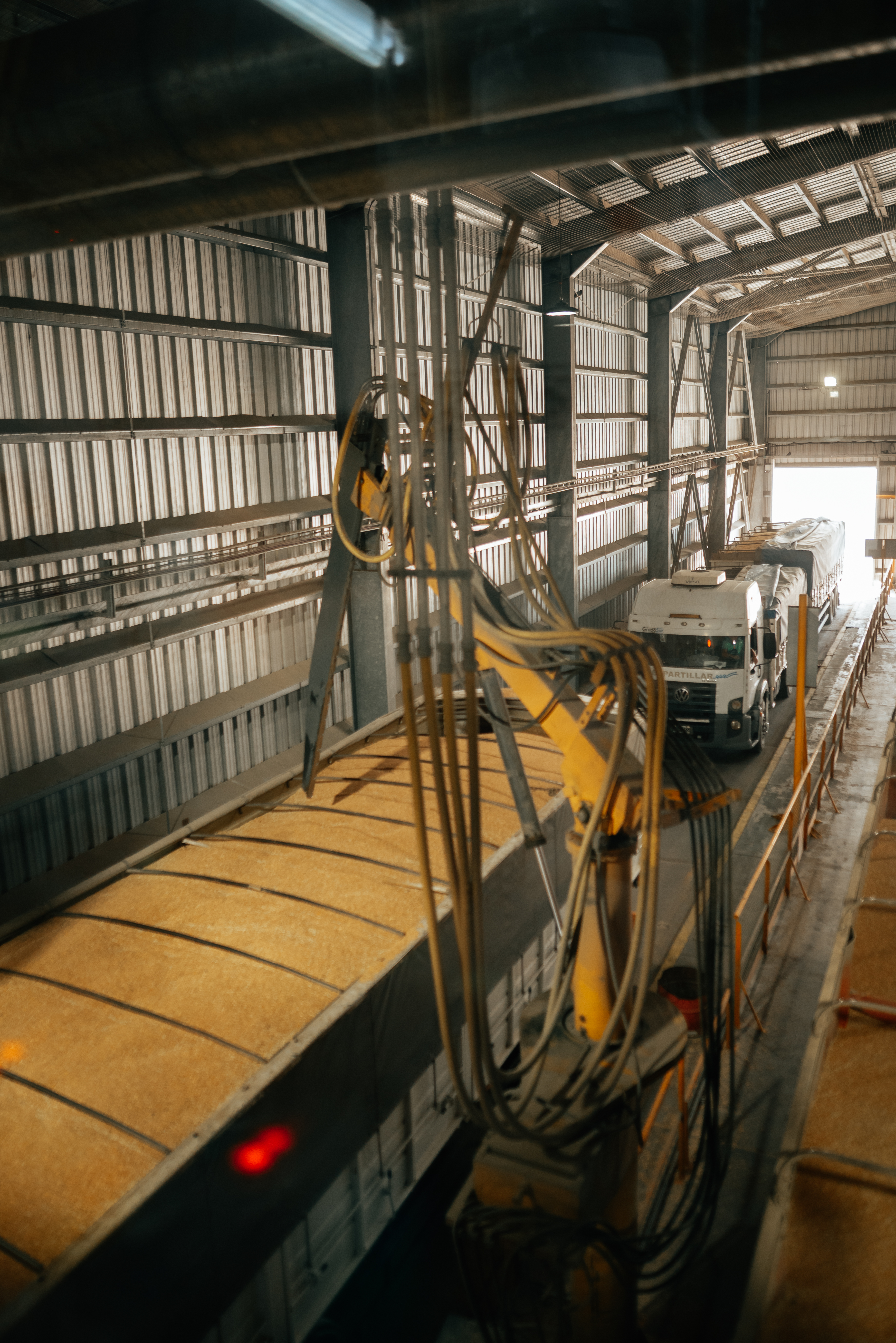 Entregas y recepción de granos